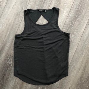 Black Athleta workout Top Large Tall